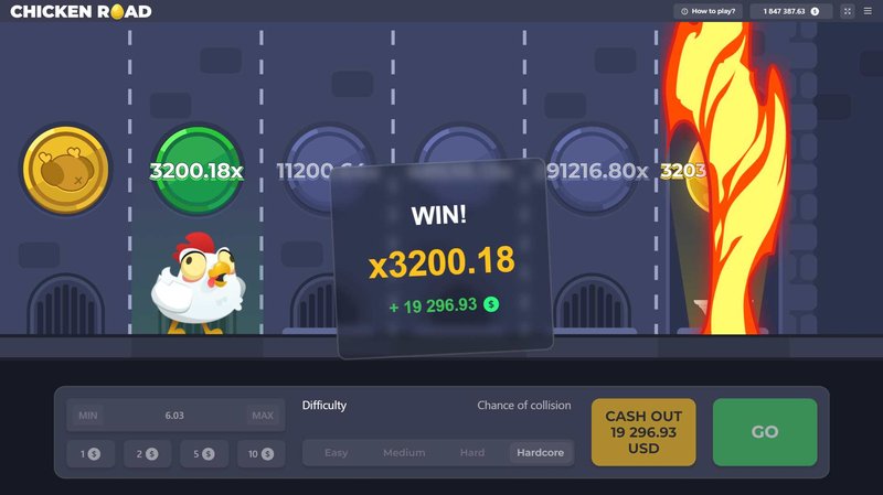 Jugar chicken road in Spain