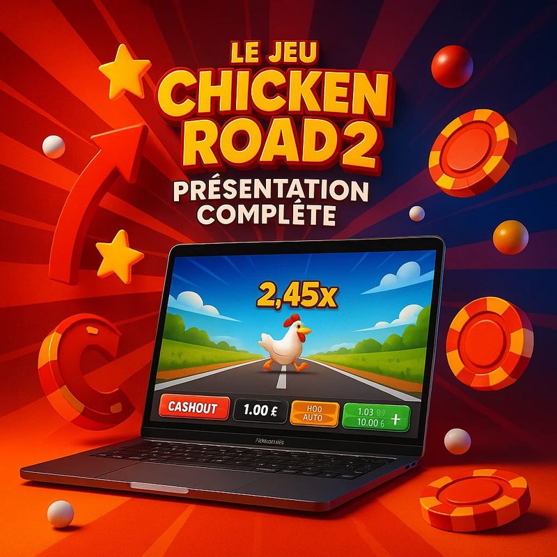 Image: Découvrez les Nouveautés de Chicken Road 2, le Casino en Ligne en France